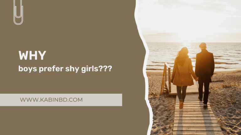 ‘Why do boys prefer shy girls?’