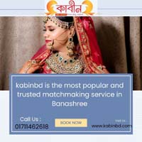 kabinbd is the most popular and trusted matchmaking service in Banashree